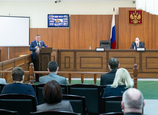 В Волгограде Андрей Бочаров принял участие в коллегии судов региона