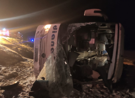 Полиция ищет очевидцев ДТП с автобусом Москва-Волгоград в Скопинском районе