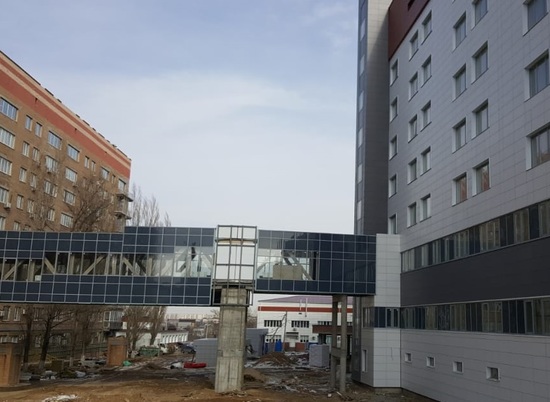 Приступили к чистовой отделке: в Волгограде достраивают новый корпус онкодиспансера