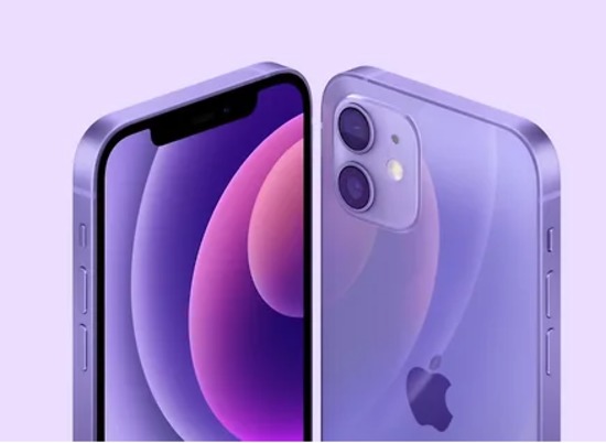 Apple презентовали iPhone 12 и iPhone 12 mini в фиолетовом цвете