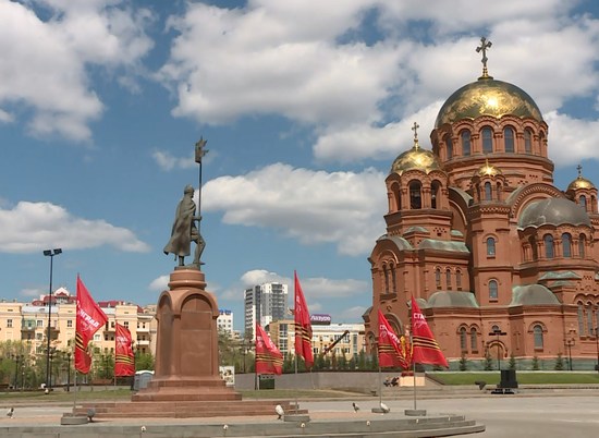 В Волгограде завершается строительство собора Александра Невского