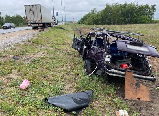 В Волгоградской области ВАЗ столкнулся с большегрузом: четверо в больнице