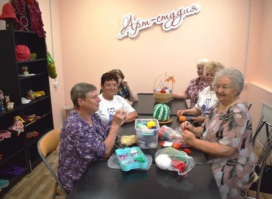 В Волгоградской области открылся первый центр досуга для пожилых