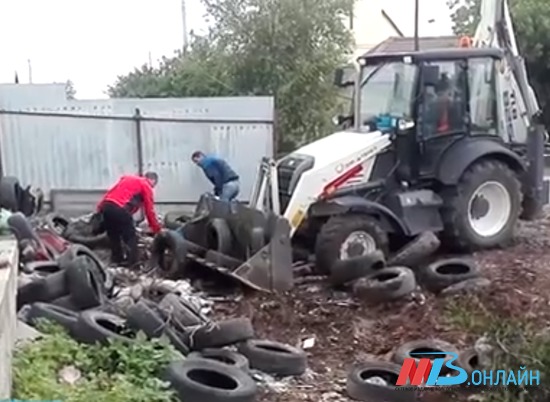 В Волгоградской области стартовал проект по переработке автопокрышек