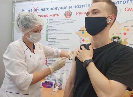 В Волгограде впервые открыли прививочный пункт в музее