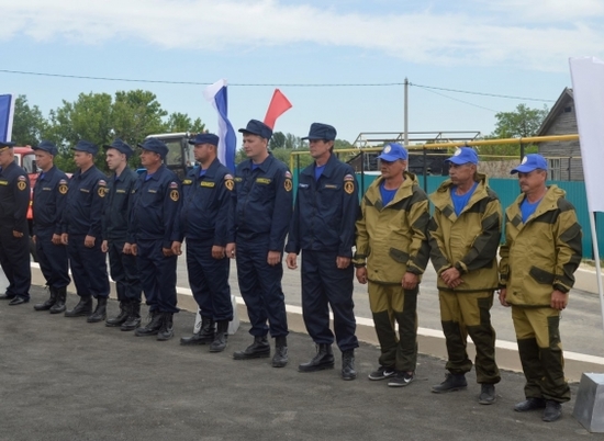 В Волгоградской области стало больше пожарных добровольцев