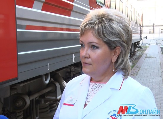 Жители Волгоградской области могут сделать прививку от COVID в вагоне поезда