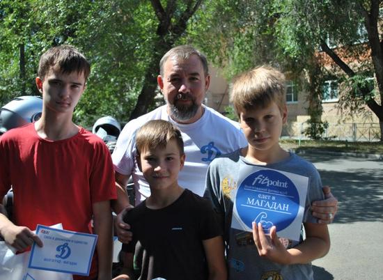 Волгоградские мотоциклисты из общества «Динамо» добрались до Оренбурга