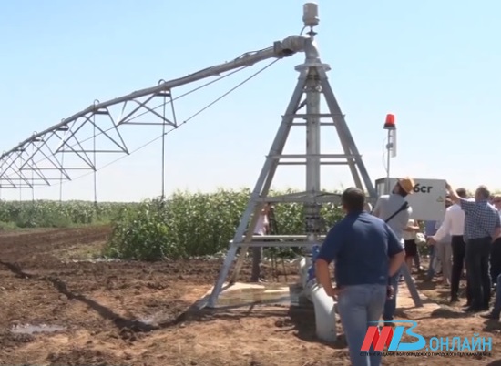 Аграрии Волгоградской области выбирают отечественную технику для орошения