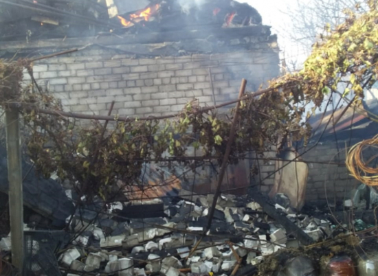 Причиной пожара в СНТ «Металлург» в Волгограде стала сигарета