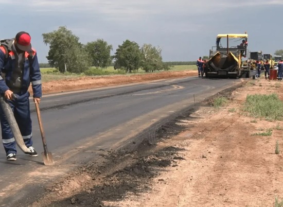 Ремонт автомагистралей в Волгоградской области выполнили на 50%