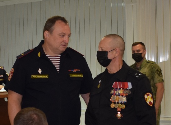 Командир волгоградского СОБР «Вектор» ушел на заслуженный отдых
