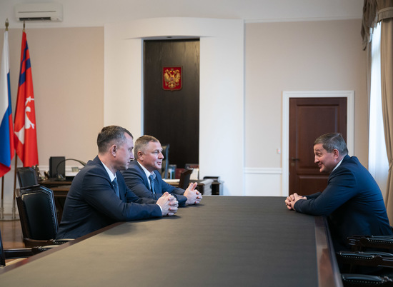 Губернатор Волгоградской области провел рабочую встречу с руководством УФСБ региона