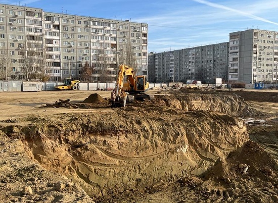 В Волгограде начали возводить фундамент новой школы-тысячника