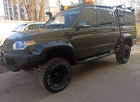 Новейшую спецтехнику получили на вооружение саперы в Волгограде