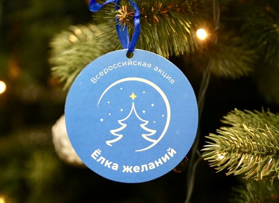 Волгоградская область снова присоединилась к благотворительному проекту «Елка желаний»
