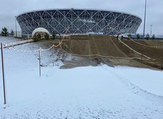 Волгоградцы 13 декабря смогут опробовать новые снежные горки в ЦПКиО Волгограда