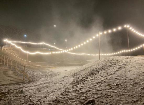 В ЦПКиО Волгограда снежные горки откроют в понедельник, 13 декабря