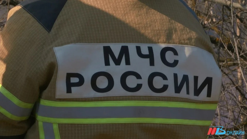В центре Волгограда в ночь на 31 декабря сгорел автомобиль