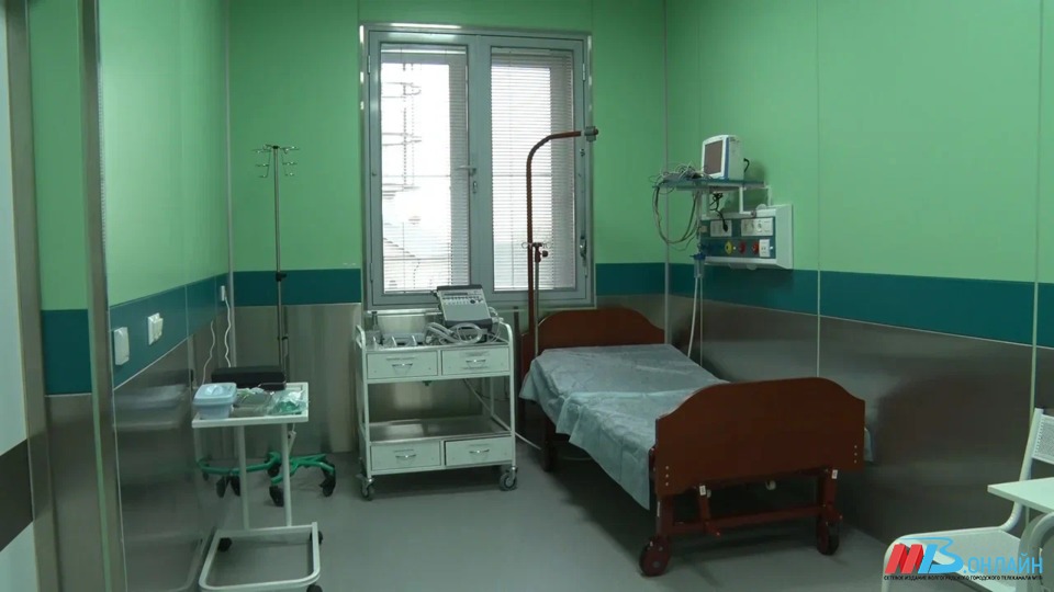 Число госпитализированных с COVID-19 в Волгоградской области снизилось в 3,6 раза