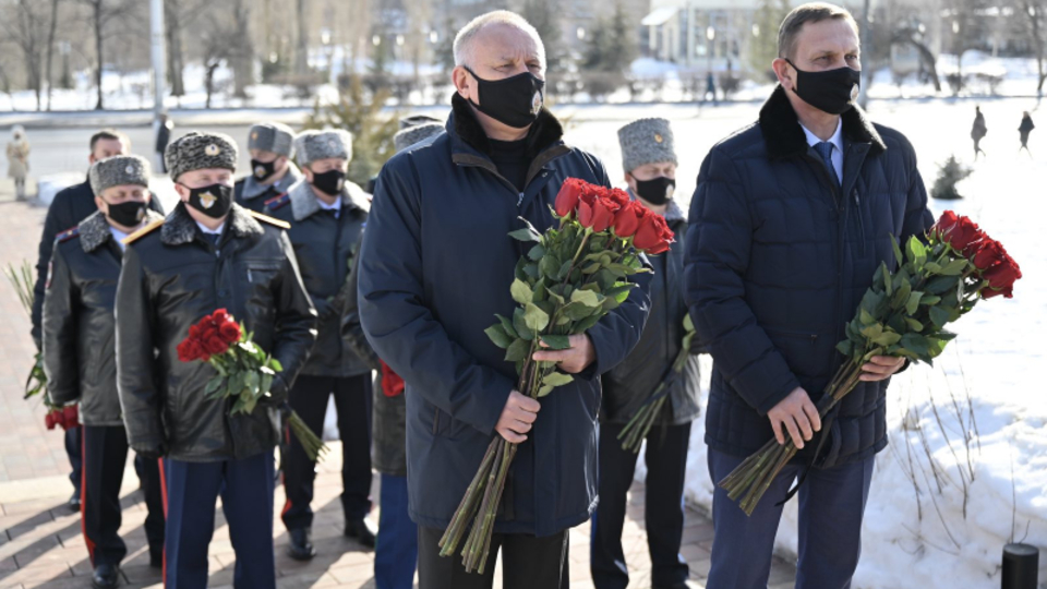 Замминистра внутренних дел Александр Кравченко посетил Волгоград