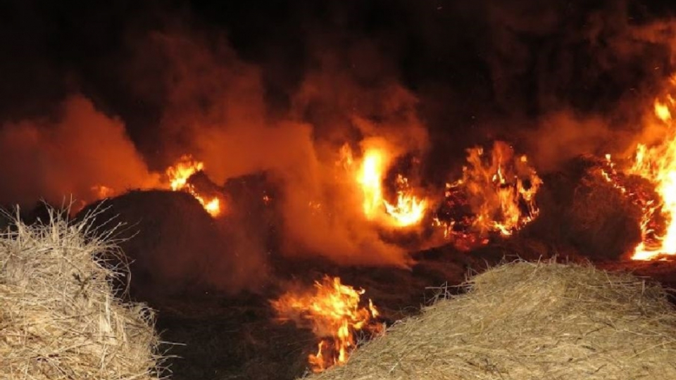 В Волгоградской области женщина из ревности спалила 18 тонн сена