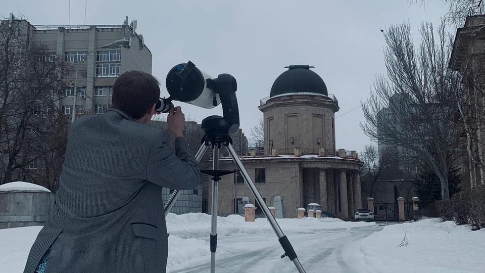 Три мощных телескопа получил Волгоградский планетарий