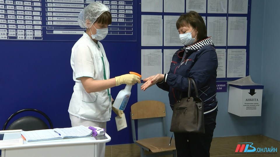Новый подъем заболеваемости COVID-19 зафиксировали в Волгоградской области