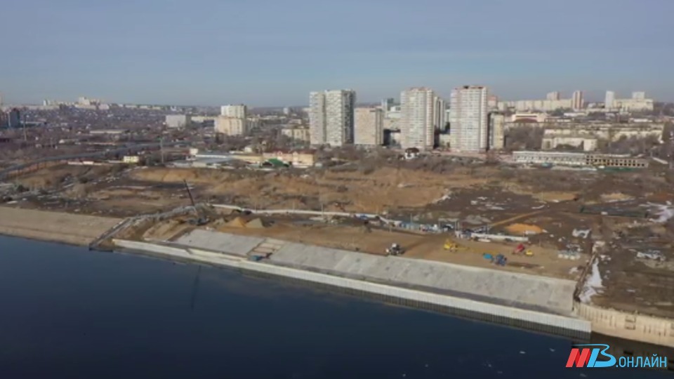 Объекты берегоукрепления позволят создать в Волгограде 20-километровую набережную