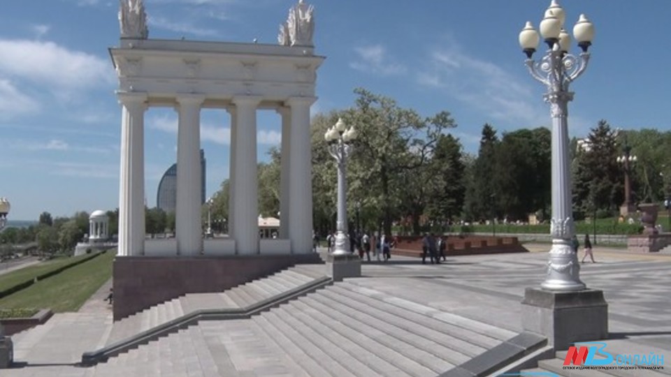 В Волгограде благоустроят новый участок прогулочной зоны на Центральной набережной