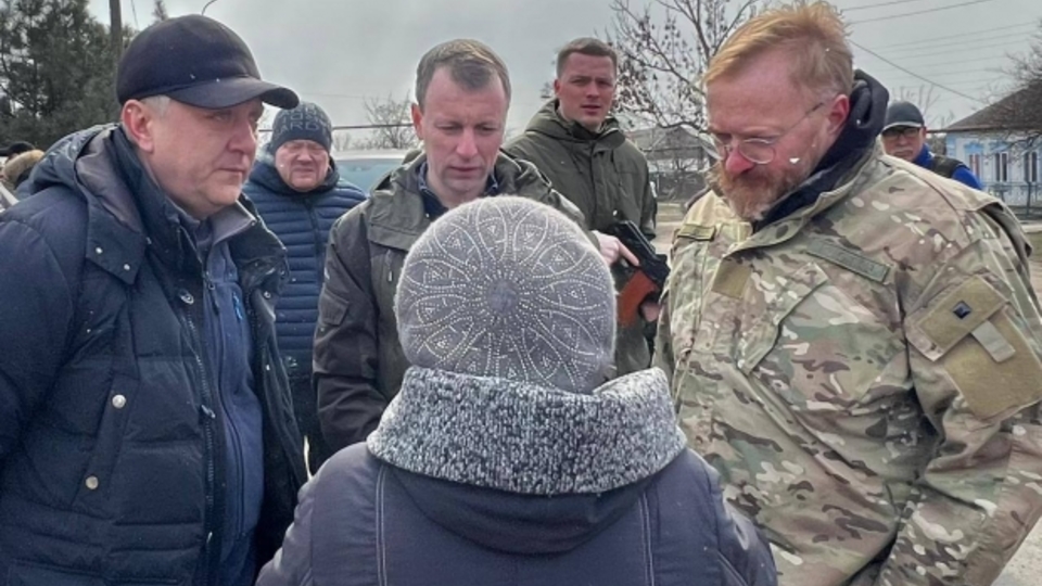 Депутат Госдумы от Волгоградской области Алексей Волоцков находится на Донбассе