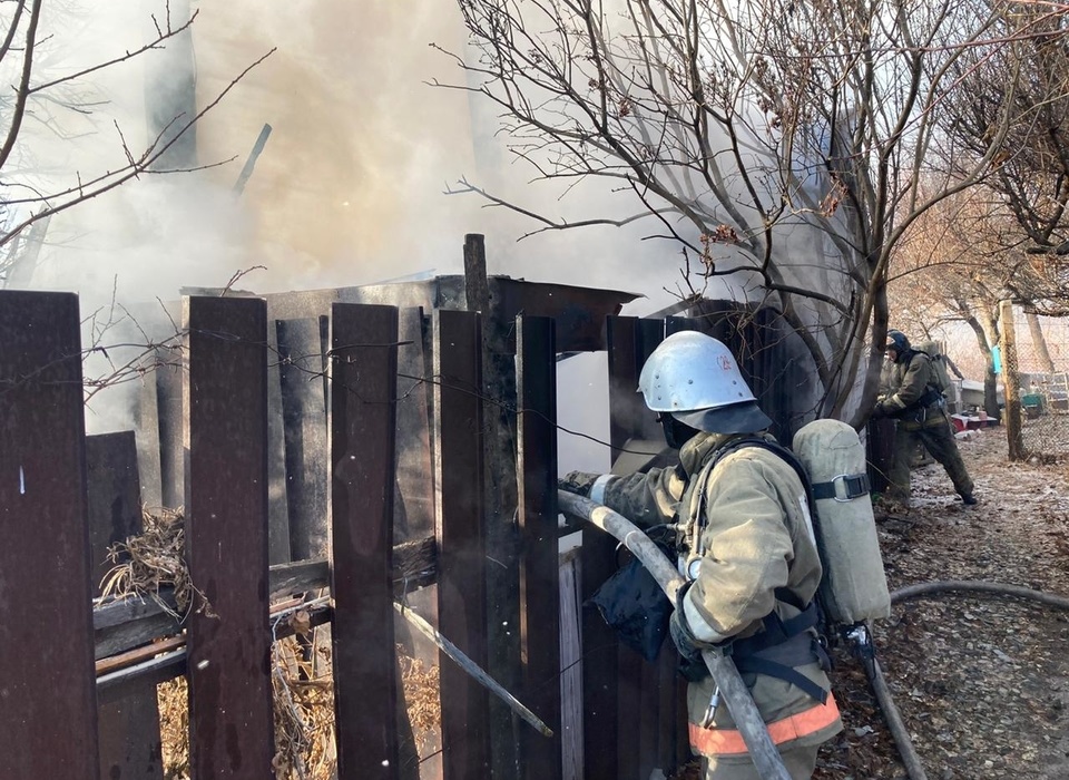 Волгоградские пожарные выезжали на один и тот же адрес дважды за ночь
