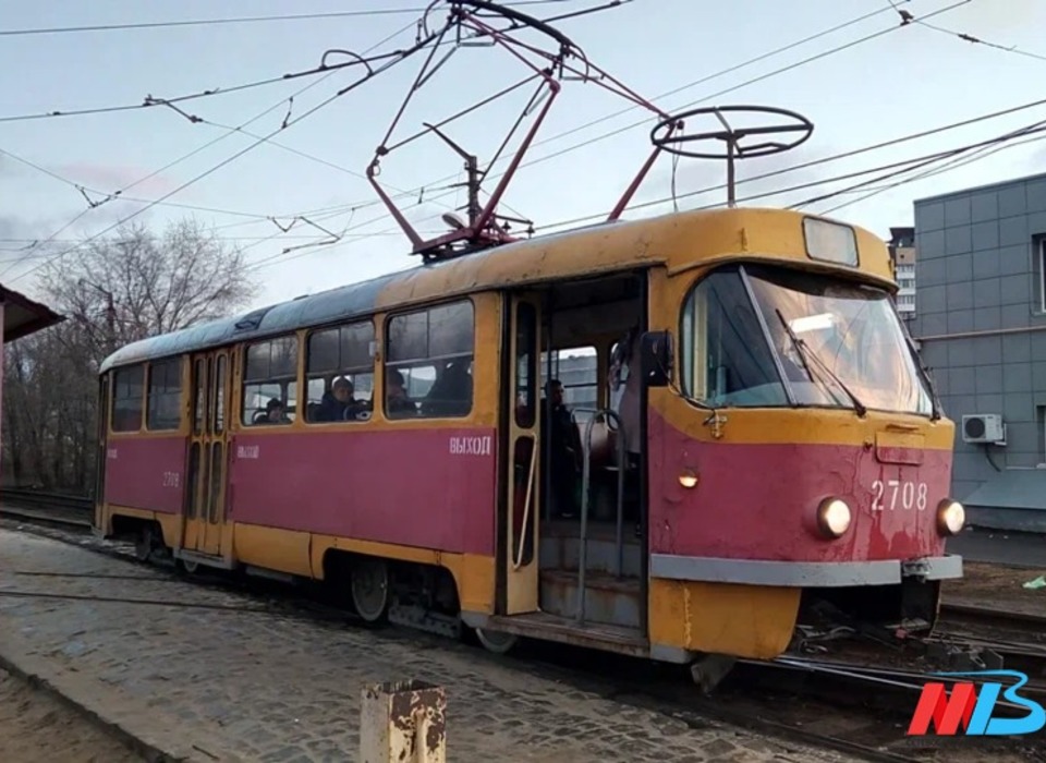 Как волгоградские трамваи готовятся к выходу