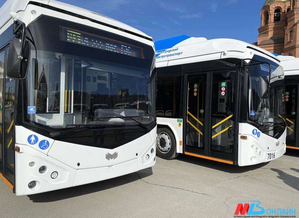 18 новых троллейбусов с автономным ходом вышли на маршруты в Волгограде