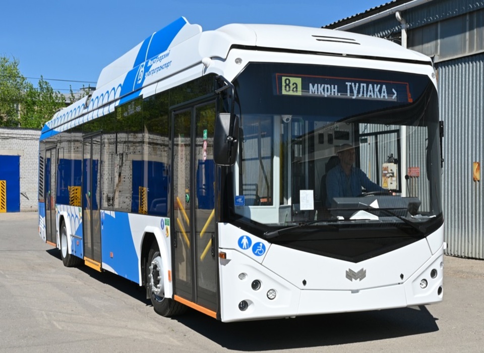 1 мая в Волгограде на маршрут №8а вышли троллейбусы с автономным ходом