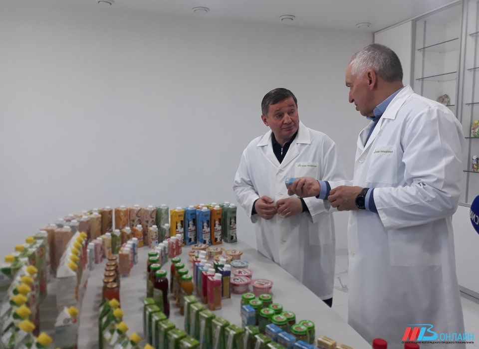 В Волгоградской области увеличат производство соков и детского питания