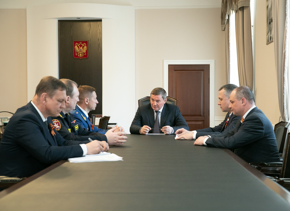 Андрей Бочаров провел совещание с руководителями силовых ведомств