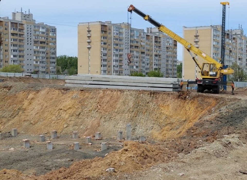 На Шекснинской в Волгограде закладывают фундамент новой школы-тысячника