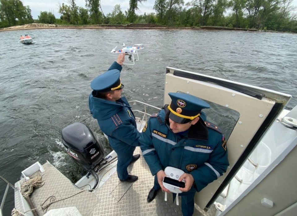 Волгоградские водоемы патрулируют с помощью дронов