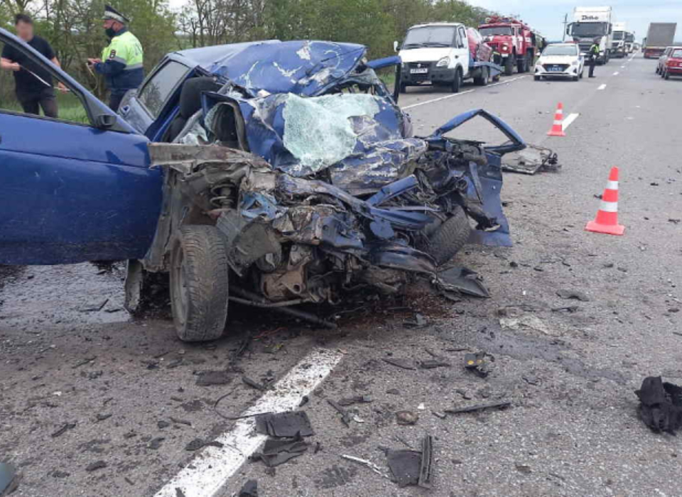 В автокатастрофе погиб 25-летний житель Волгоградской области