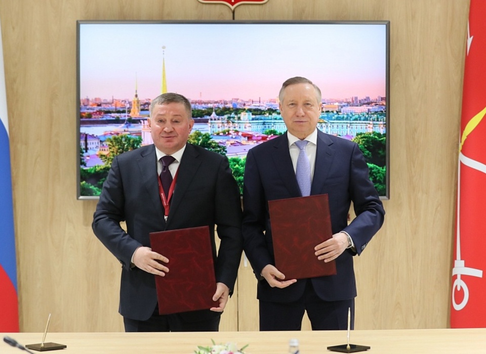 Главы Волгоградской области и Санкт-Петербурга подписали соглашение о сотрудничестве