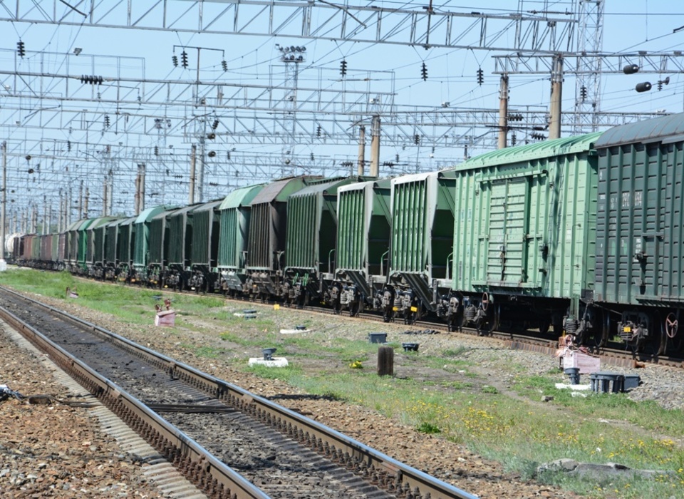 Погрузка на железной дороге в Волгоградской области выросла почти на 3%