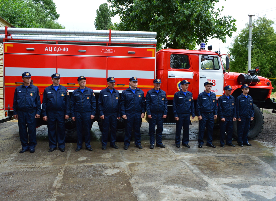 В Волгоградской области открыли новое пожарное депо