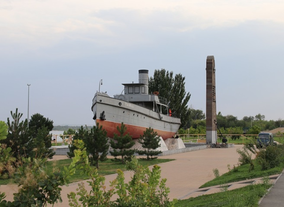 В Волгограде стартовала реставрация парохода «Гаситель»
