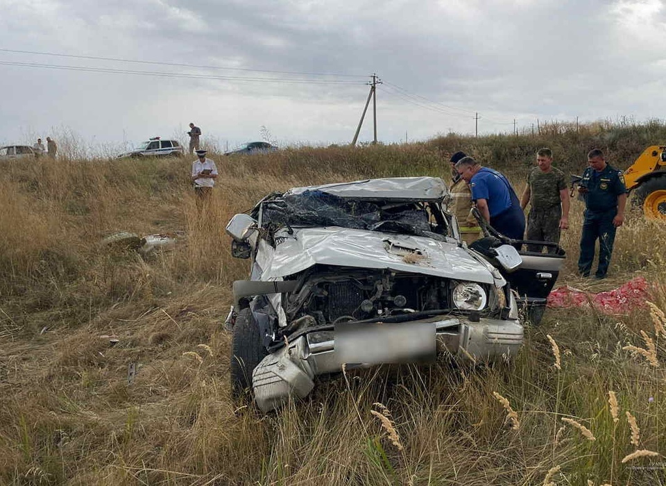 Женщина-водитель погибла в ДТП с «перевертышем» в Волгоградской области