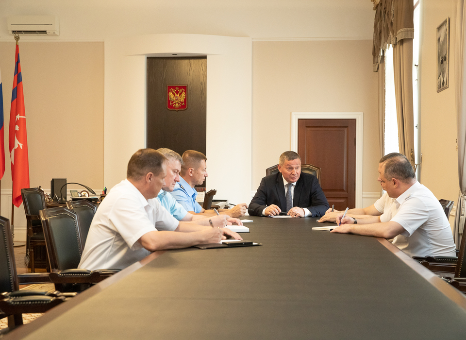 Андрей Бочаров провёл совещание с силовиками