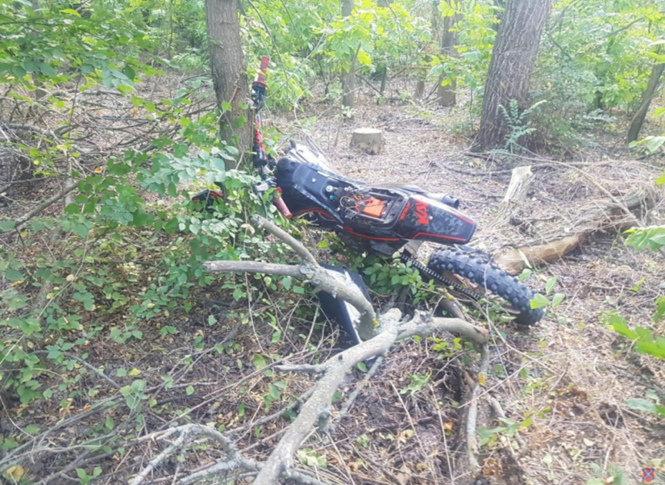 19-летний водитель мотоцикла погиб в ДТП с деревом под Волгоградом