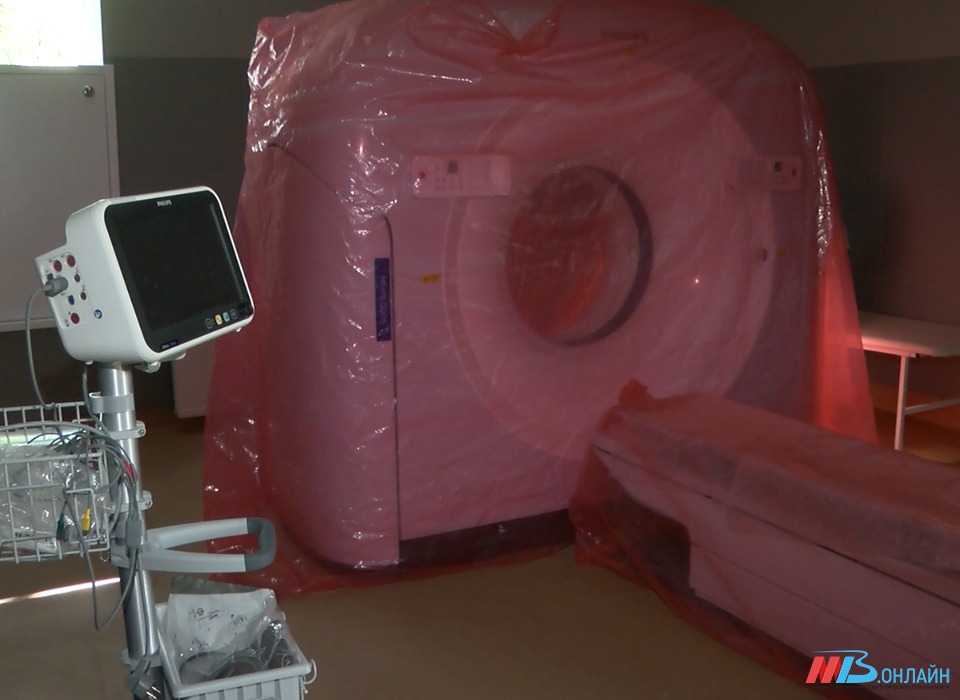 В больнице №3 в Волгограде установили мощный современный томограф