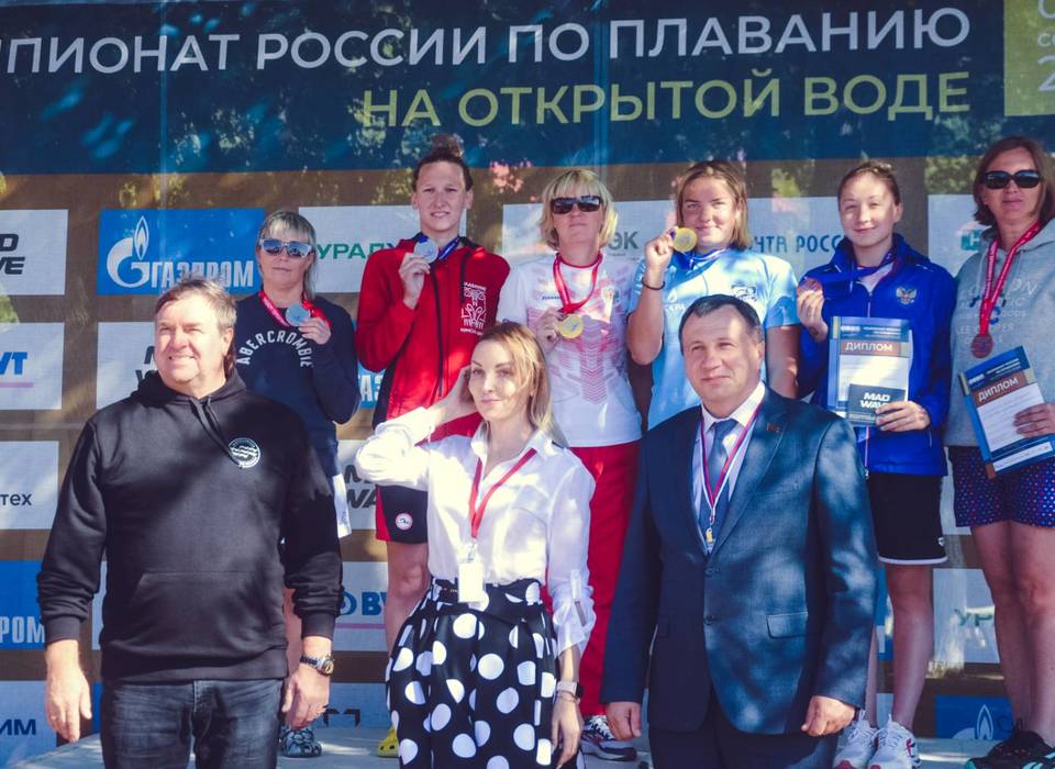 Волгоградка стала чемпионкой РФ по плаванию на открытой воде