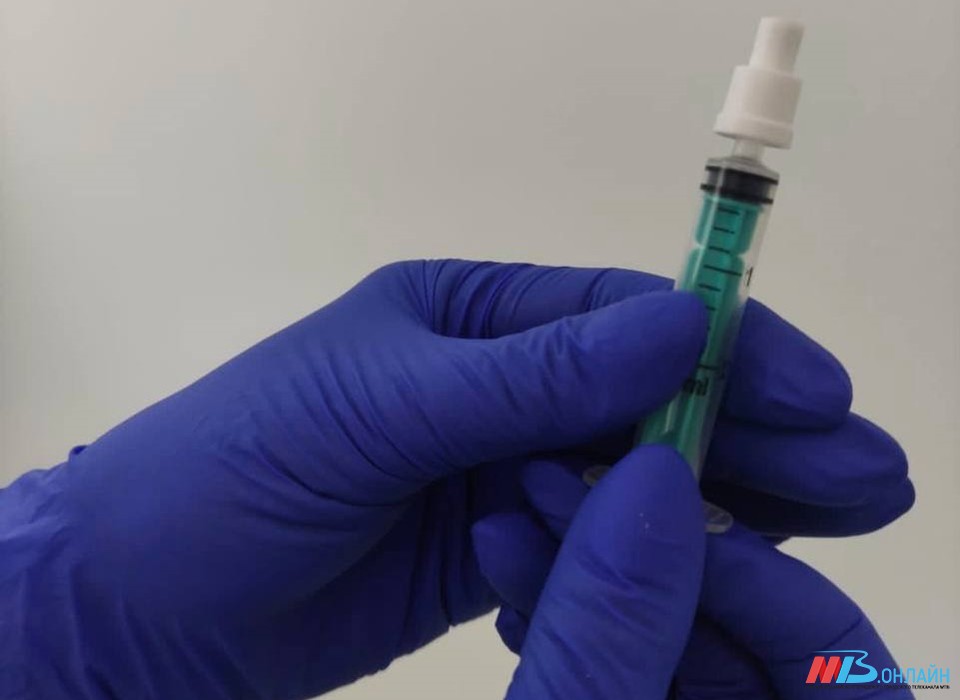 В Волгоградскую область для защиты от COVID-19 впервые поступила назальная вакцина